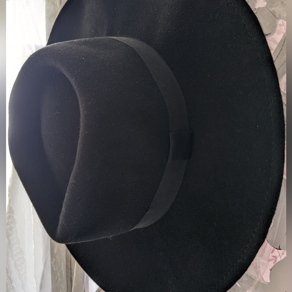 Madewell Biltmore Montana Felt Hat Black S/M - Picture 3 of 4